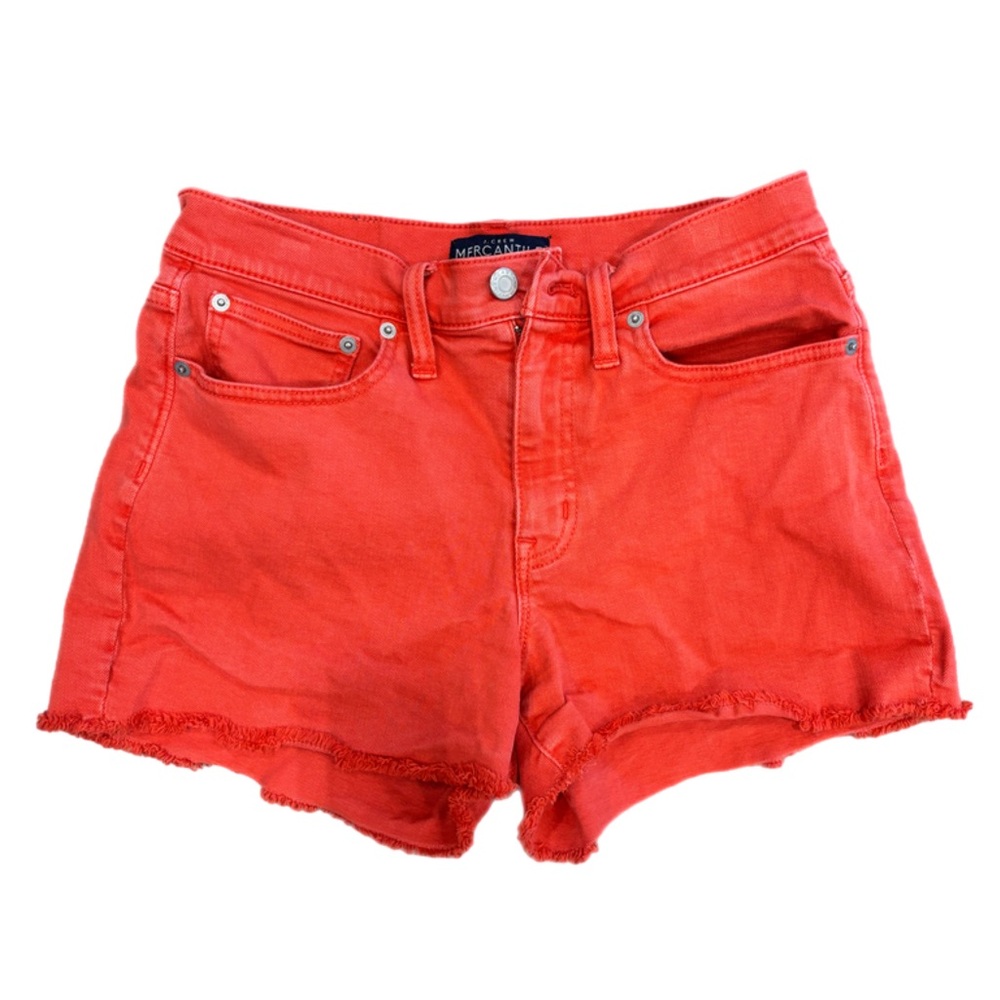 J. Crew Vibrant Orange Jean Shorts